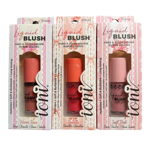 IONI Liquid Blush Trio Warm Rose Rosette Soft Pink NWT Bundle 3